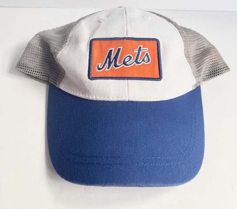 New York Mets Nathan's Famous Hot Dogs Mesh Back Trucker Snapback Hat